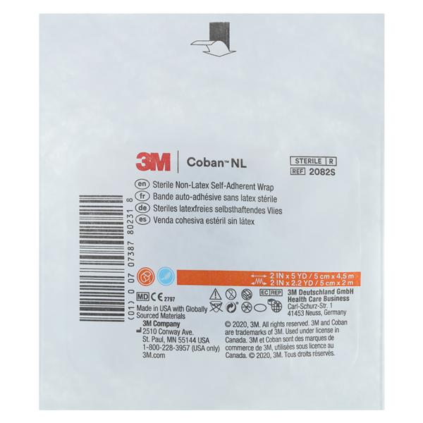 Coban Wrap Bandage Elastic 2"x5yd Tan Sterile 36/Ca