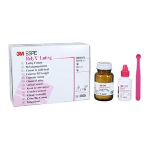 3M RelyX Luting Resin Modified Glass Ionomer Hand Mix Cement WO 16 Gm Intr Kt Ea