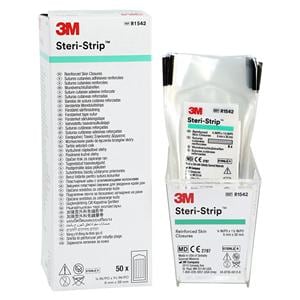 Steri-Strip Skin Closure Strip Non-Woven Material 1/4x1-1/2" White 50/Bx, 4 BX/CA