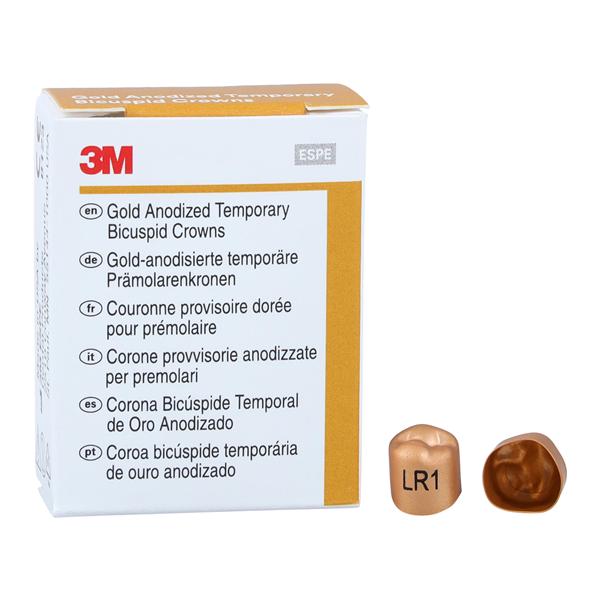 3M™ Unitek™ Crowns Size 1 2nd Lower Right Bicuspid Replacement Crowns 5/Bx