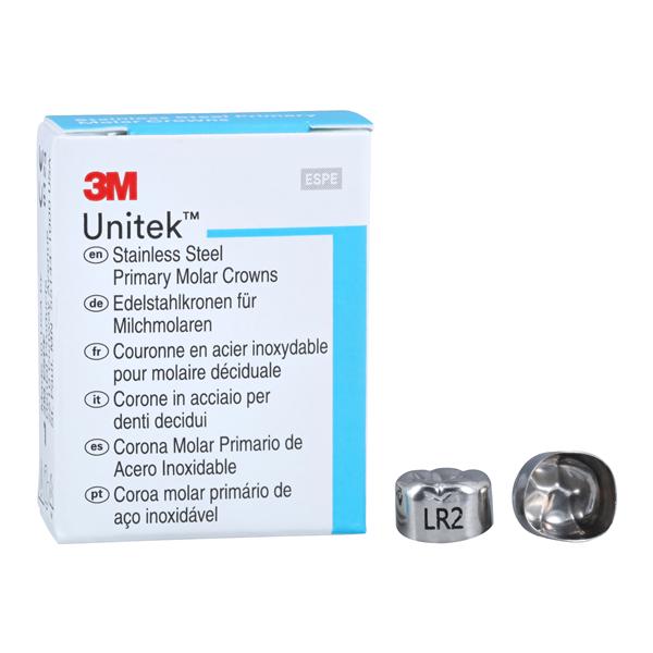 3M™ Unitek™ Crowns Size 2 2nd Primary Lower Right Molar Replacement 5/Bx
