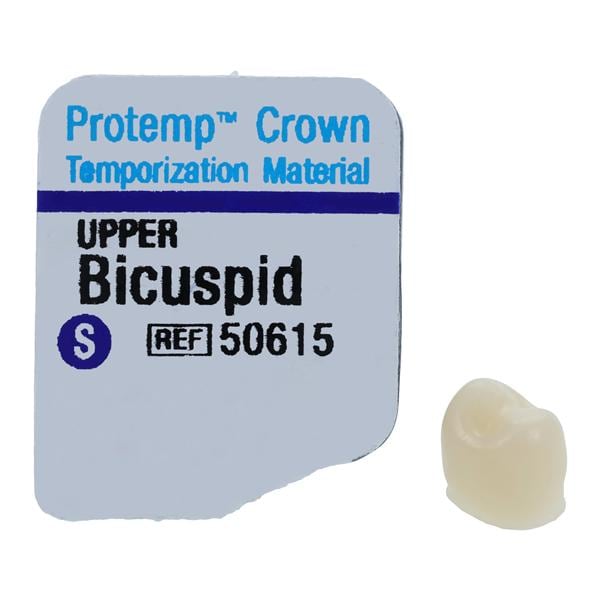 3M Protemp Crowns 15 Upper Small Bicuspid Refill 5/Pk