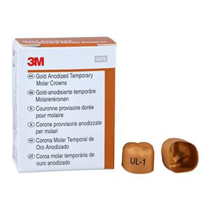 3M™ Unitek™ Crowns Size 1 1st Upper Left Molar Replacement Crowns 5/Bx
