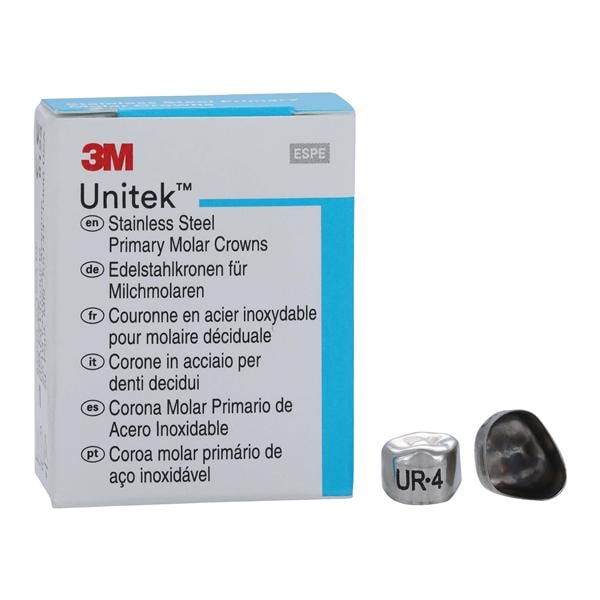 3M™ Unitek™ Crowns Size 4 1st Primary Upper Right Molar Replacement Crowns 5/Bx