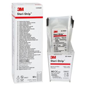 Steri-Strip Skin Closure Strip 1/4x3" White 50/Bx
