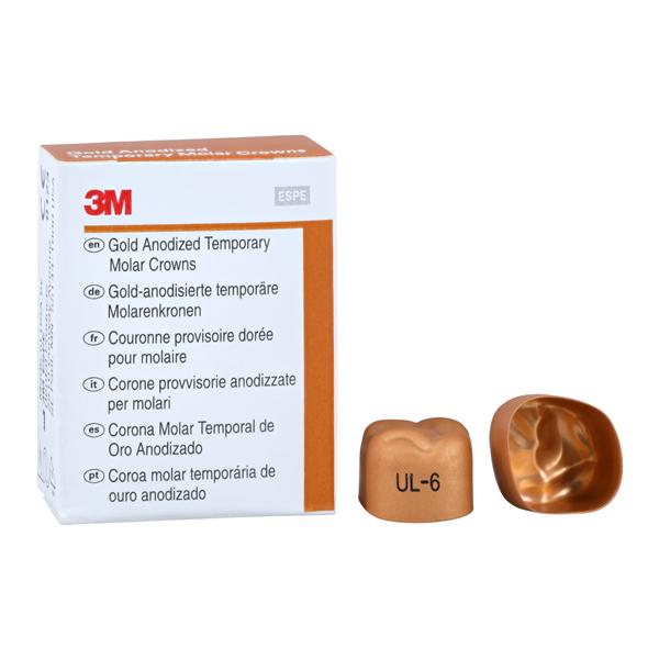 3M™ Unitek™ Crowns Size 6 1st Upper Left Molar Replacement Crowns 5/Bx