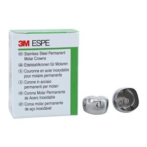 3M Crowns Size 6LR4 1st Permanent Lower Right Molar Replacement 5/Bx