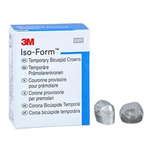3M™ Iso-Form™ Temporary Crowns Size U54 2nd UR Bic Replacement Crowns 5/Bx