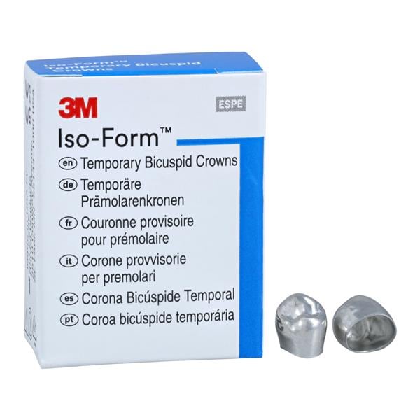 3M™ Iso-Form™ Temporary Crowns Size L40 1st LRB Replacement Crowns 5/Bx
