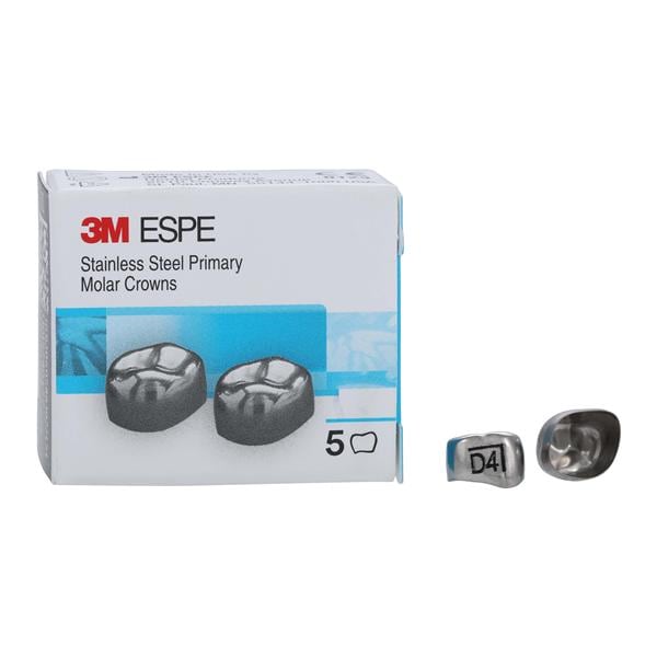 3M™ Crowns Size DLR4 1st Primary Lower Right Molar Replacement 5/Bx
