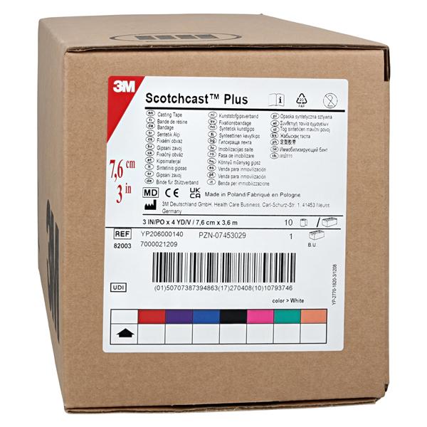 Scotchcast Plus Casting Tape White 3"x4yd