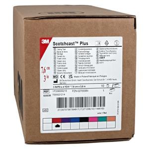 Scotchcast Plus Tape Red 3"x4yd