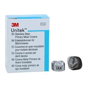 3M™ Unitek™ Crowns Size 4 2nd Primary Upper Left Molar Replacement 5/Bx