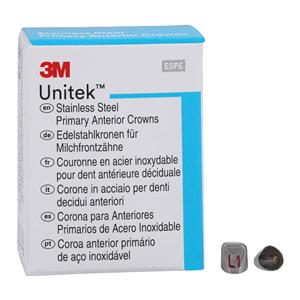 3M™ Unitek™ Crowns Size 1UL Primary Anterior Upper Left Lateral Refill 5/Bx