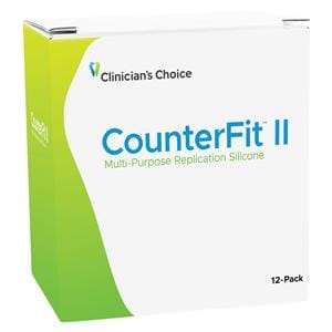 CounterFIT II Impression Material 50 mL Quick Set Regular Body 12/Pk