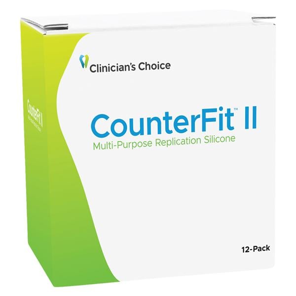 CounterFIT II Impression Material 50 mL Quick Set Regular Body 12/Pk