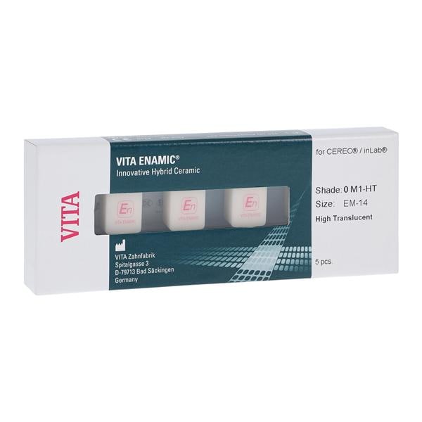VITA ENAMIC HT Milling Blocks High Translucency 14 0M1 For CEREC 5/Pk