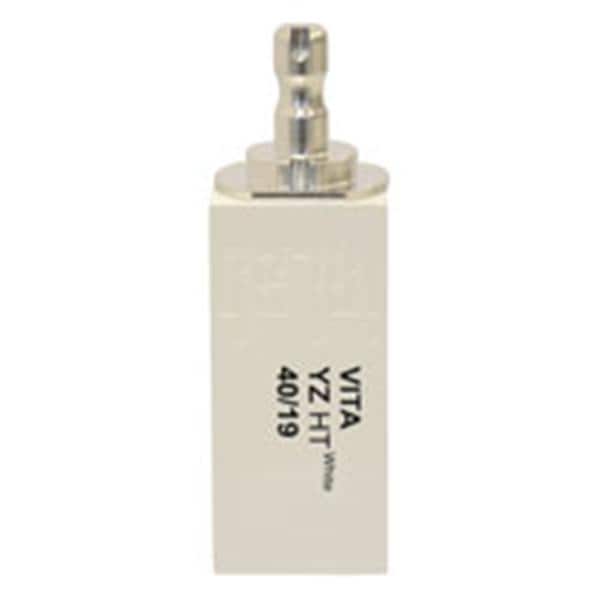 VITA YZ HT Milling Blocks High Translucency YZ-40/19 White For CEREC 2/Pk