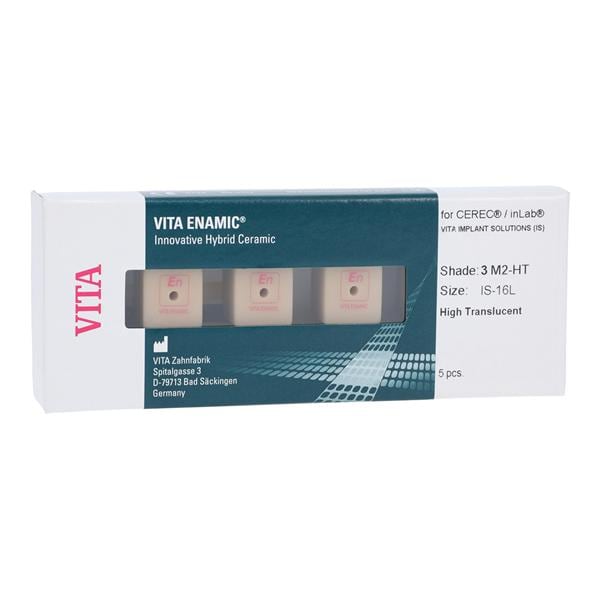 VITA ENAMIC IS HT Milling Blocks High Translucency 16L 3M2 For CEREC 5/Pk