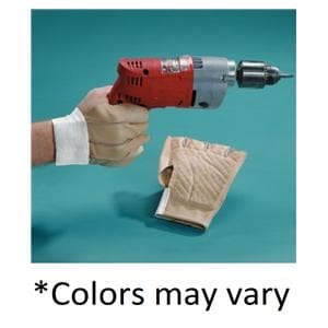 Workhard Leather Anti-Vibration Gloves Small Black Ea