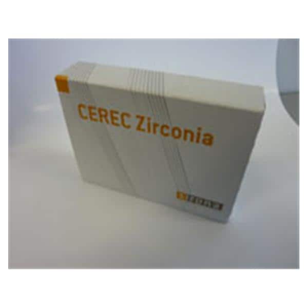 CEREC Zirconia Milling Blocks Translucent Mono L A1 For CEREC 3/Bx