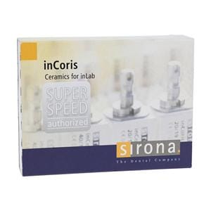 inCoris ZI Milling Blocks Translucent Mono L 20/19 F2 For inLab 3/Pk
