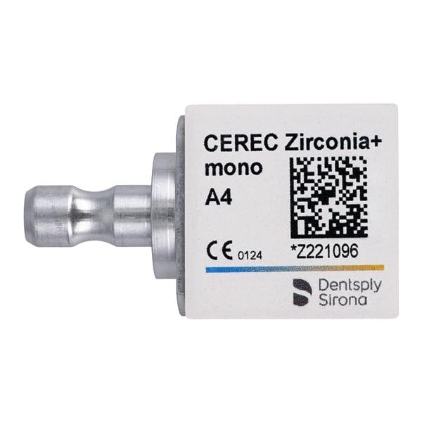 CEREC Zirconia+ Milling Blocks Translucent Mono A4 For CEREC 3/Bx