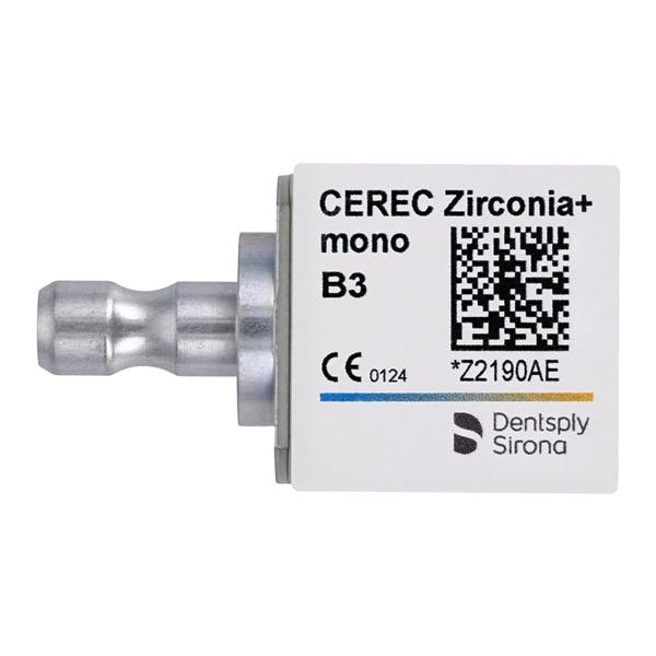 CEREC Zirconia+ Milling Blocks Translucent Mono B3 For CEREC 3/Bx