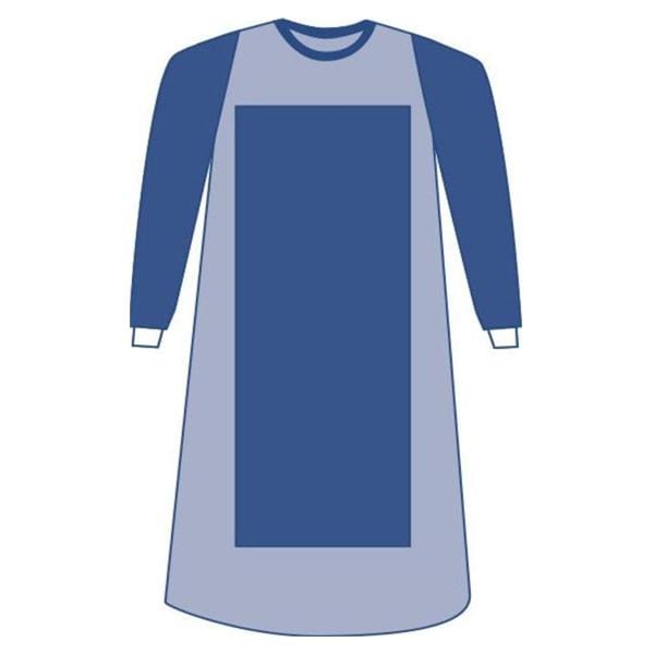 Sirus Surgical Gown AAMI Level 4 Rnfrcd Poly / SMS Fbrc 2XL/XL Blue 18/Ca