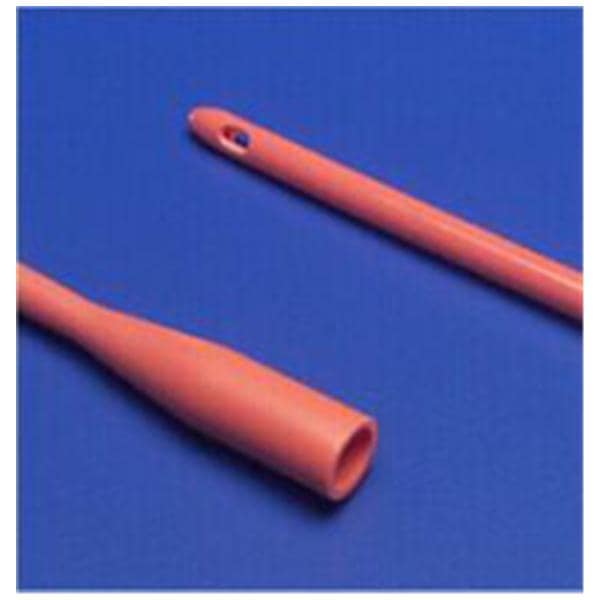 Dover Intermittent Catheter Straight Rubber 14Fr