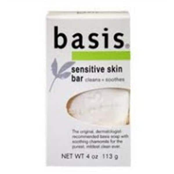 Basis Cleansing Soap 4oz Fragrance Free 24/Ca