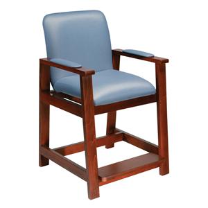 Deluxe Hip-High Chair 24x40x25" Steel Maplewood