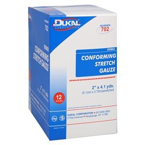 Conforming Bandage Rayon Polyester Blend 2"x4.1yd Sterile 12/Bx