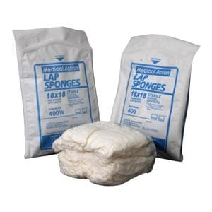Pre-Washed Laparotomy Sponge 12x12" Sterile