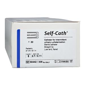 Self-Cath Intermittent Catheter Straight Tip PVC/Siliconized Surface 8Fr