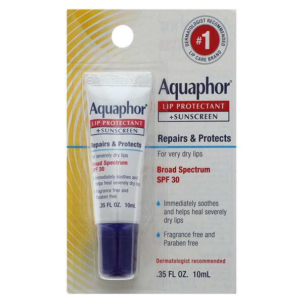 Aquaphor Lip Repair Balm Petrolatum Unflavored Ea