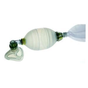 LSR Bag Resuscitator Adult Size 3-4/4-5+ Reusable Ea