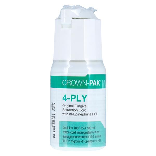 Gingi-Pak MAX Twisted Epinephrine 4 Ply Size 4 Ea