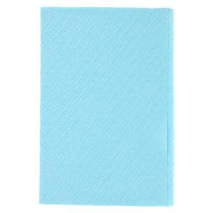 Choice Professional Towel 2 Ply T/P 13 in x 18 in Blu Disposable 500/CA