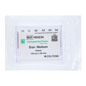 Hygenic Gutta Percha Points Medium Pink 5Vls/Bx