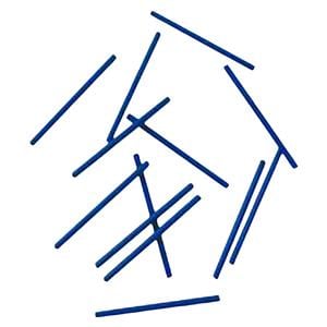 ParaPost Impression Posts Refill 4.5 0.045 in Blue 20/Vl