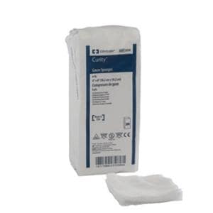 Curity 100% Cotton Gauze Sponge 4x4" 16 Ply Sterile USP Type VII LF