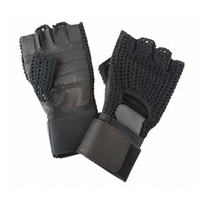 Leather Utility Gloves Medium Black PR/EA