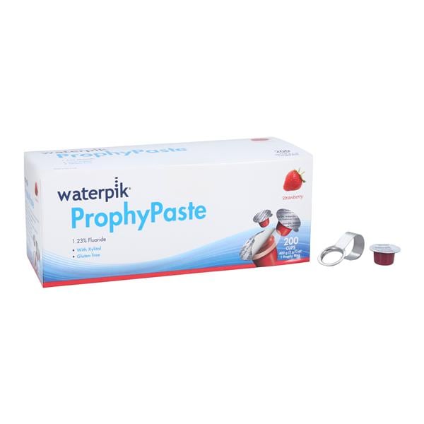 Waterpik Prophy Paste Medium Strawberry 200/Bx