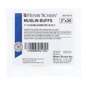 Buff Muslin 3" x 30 Ply Ea