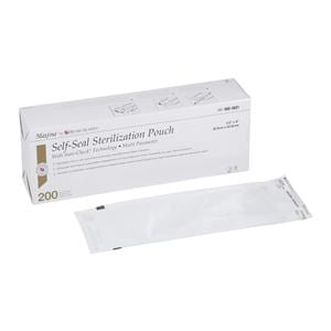 Maxima Sterilization Pouch Self Seal 3.5 in x 9 in 200/Bx
