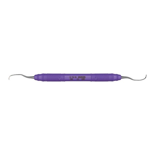 MaxiGrip Curette Gracey Double End Size 15/16 9.5 mm Resin Ea