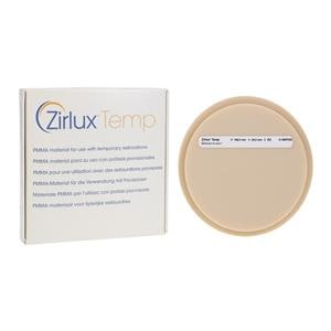 Zirlux Temp PMMA Disc A2 100x20mm Ea
