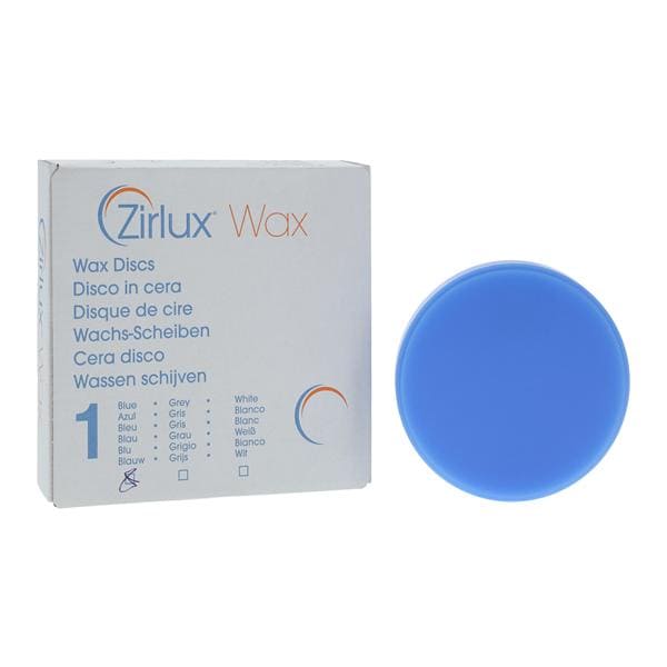 Zirlux Wax Disc Blue 98.5x14mm Ea