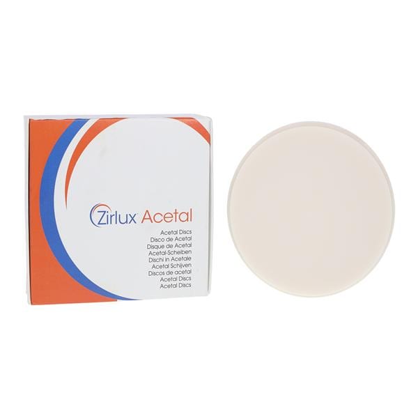 Zirlux Acetal Polymer Disc G2 98x20mm Ea